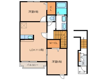 間取図 カトルセゾンＡ