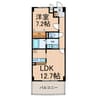 ＳＰＡＣＥ Ⅳ 1LDKの間取り
