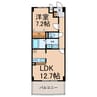 ＳＰＡＣＥ Ⅳ 1LDKの間取り