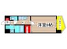 THE BAY FLAT 1Kの間取り