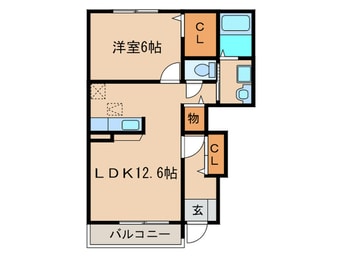 間取図 サンリット・レジデンスＡ(1110)