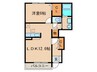 サンリット・レジデンスＡ(1110) 1LDKの間取り