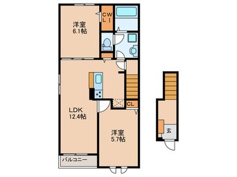 間取図 セシルⅡ