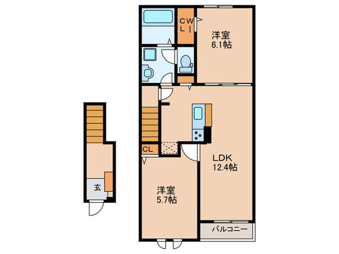 間取り図 セシルⅡ