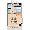 シャイニングシティー木曽川 1Kの間取り
