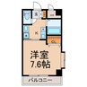 シャイニングシティー木曽川 1Kの間取り