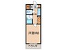 Ｋ．Ｊ館 1Kの間取り