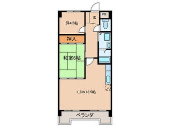 間取図 リアライズ若鶴