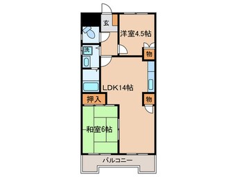 間取図 リアライズ若鶴