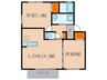 エクセレント　E 2LDKの間取り