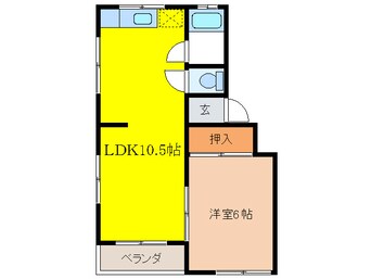 間取図 コ－ポラス鈴木