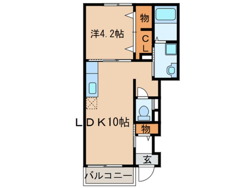 間取図 リヴィエ