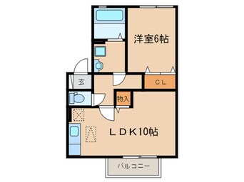 間取図 プリメゾンフーガ