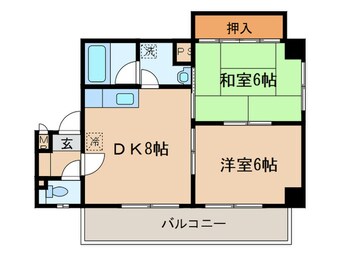 間取図 グレース平安