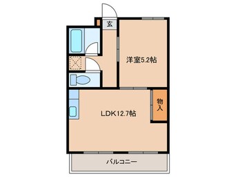 間取図 グラッセ高浜