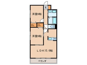 間取図 ペガサス３４