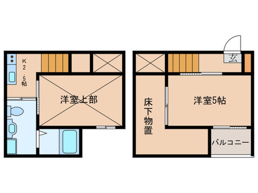 間取図 エクステンションK