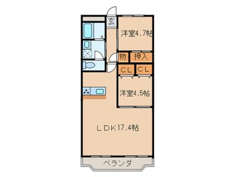 間取図 メゾン山木