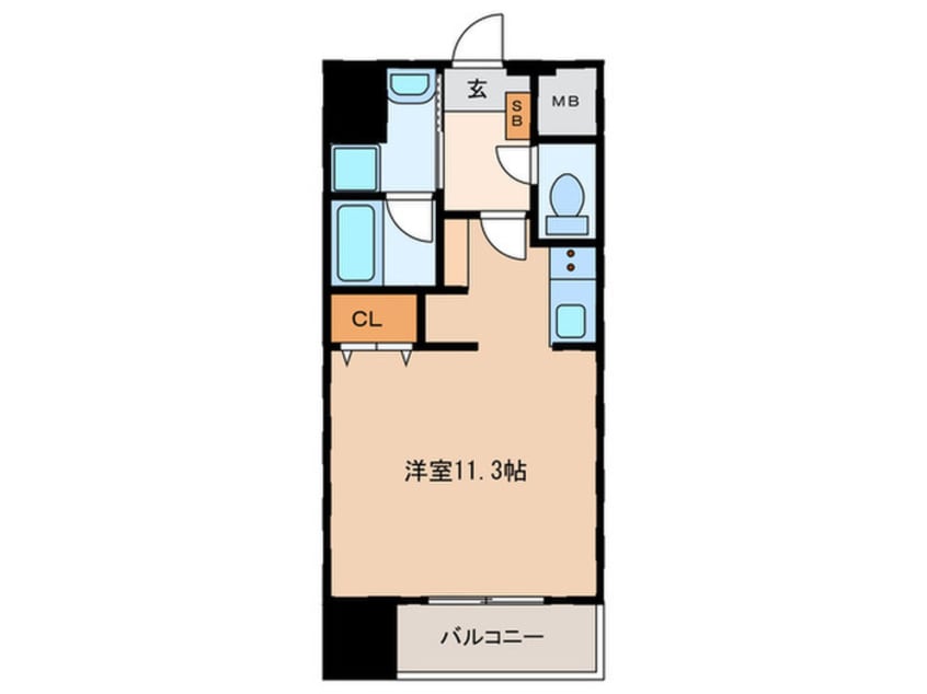 間取図 ＦＲＥＮＣＩＡ　ＮＯＩＥ名駅