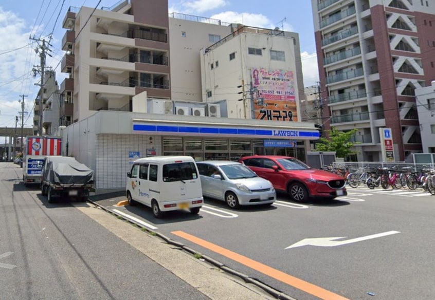 ローソン北区山田1丁目店(コンビニ)まで39m パルティール大曽根（201）