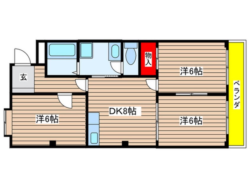 間取図 ハピネス八事