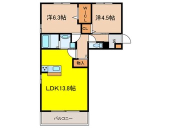 間取図 セレーノ古新
