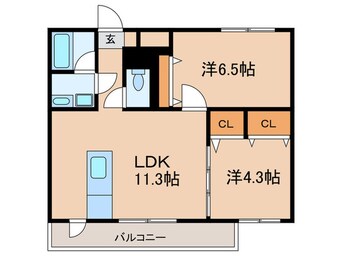 間取図 サニーハイツ