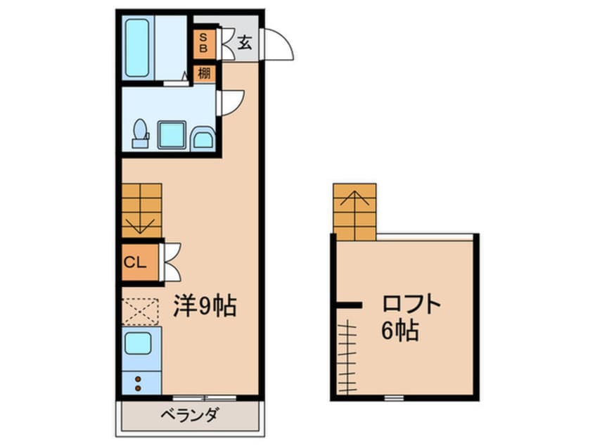 間取図 LE　COCON本星崎町Ⅱ