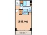 ミュプレ矢場町 1Rの間取り