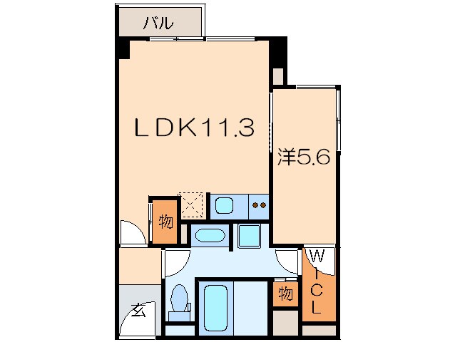 間取り図 ミュプレ矢場町