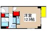 ミュプレ矢場町 1Rの間取り