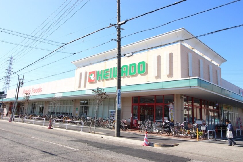 平和堂(スーパー)まで400m 仮）ｼﾞｰﾒｿﾞﾝ名古屋小田井ﾘｭｿｰ