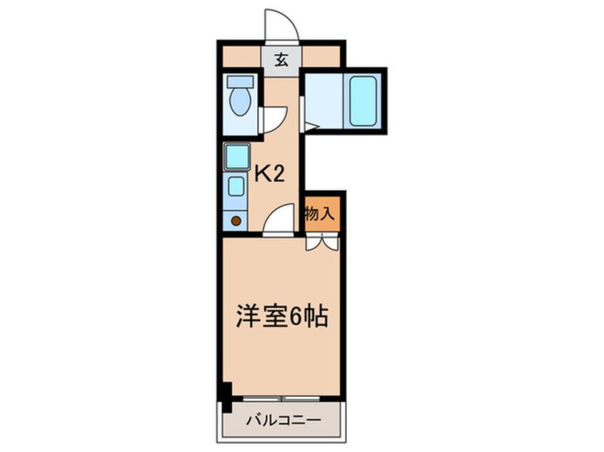 間取図 フローレスチェリー