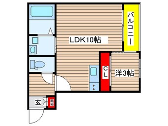 間取図 Ratcliffe(ラットクリフ)
