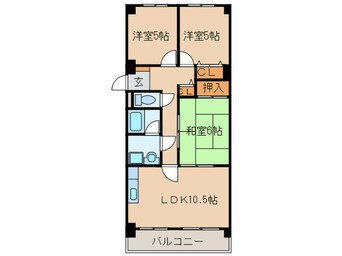 間取図 エスポワール五反田