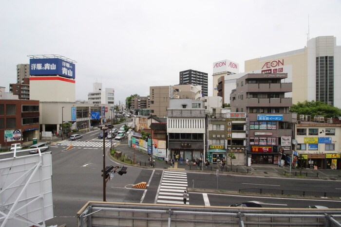 室内からの展望 伊藤ビル