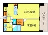 ＹＳ上前津 1LDKの間取り