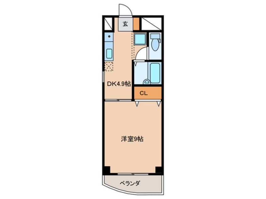 間取図 ウイング烏森