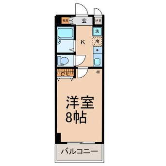 間取図 サンライズ小幡