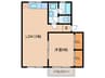 ソファレ小河原B棟 1LDKの間取り