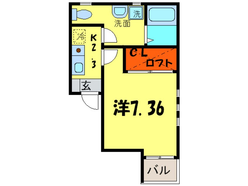 間取図 ノヴェル東別院