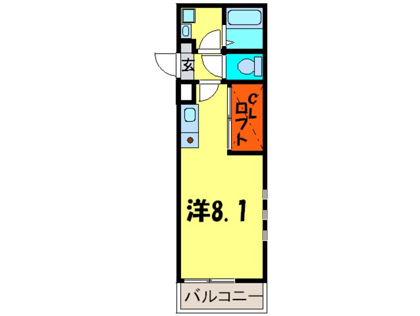 間取図 ノヴェル東別院