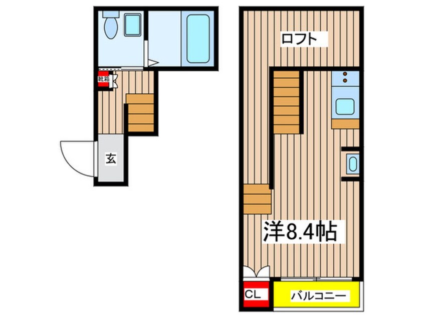 間取図 Fleuve B