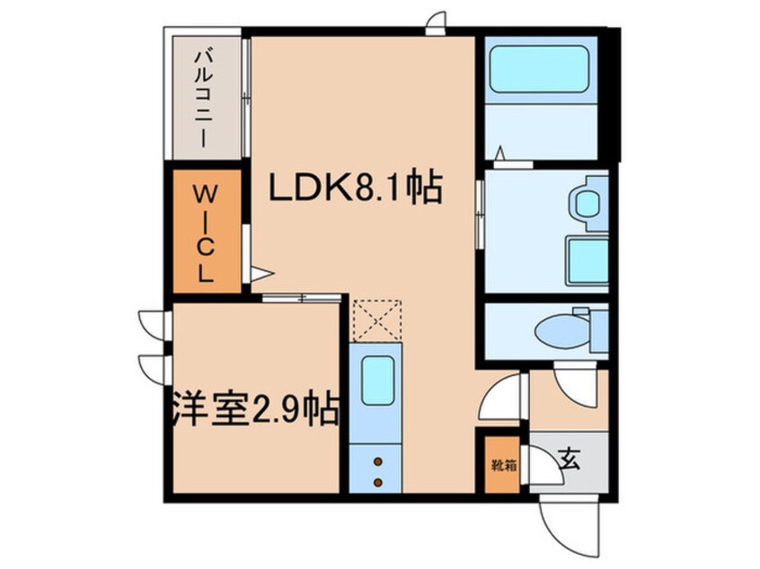 間取図 Grandtic Smart 山王