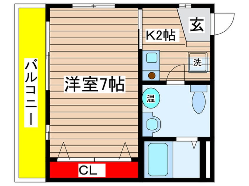 間取図 メゾン五月