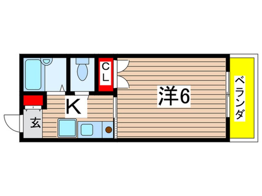 間取図 三恵ハイツ