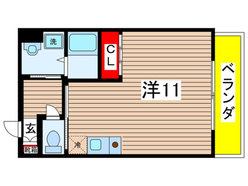 間取図 ＧＯＫＩＳＯ２２４