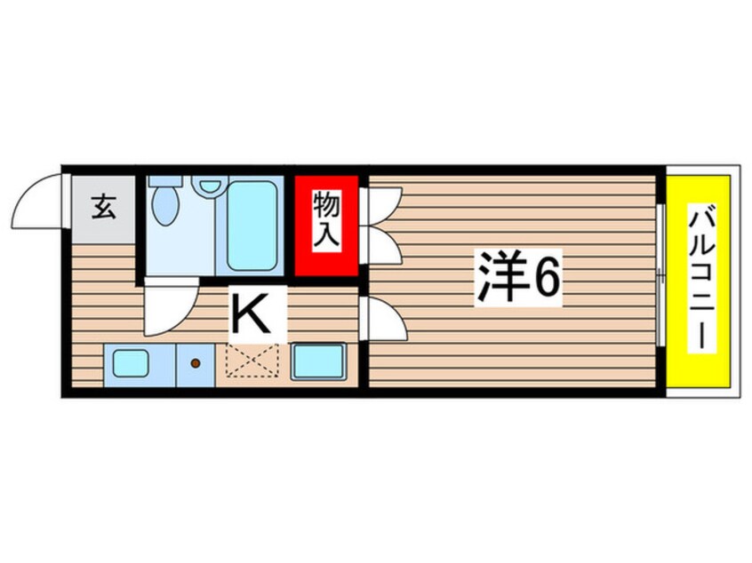 間取図 ＧＯＫＩＳＯ２２４