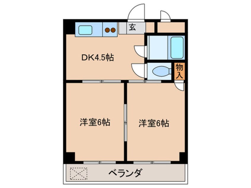 間取図 中村マンション