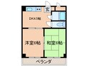 中村マンションの間取図